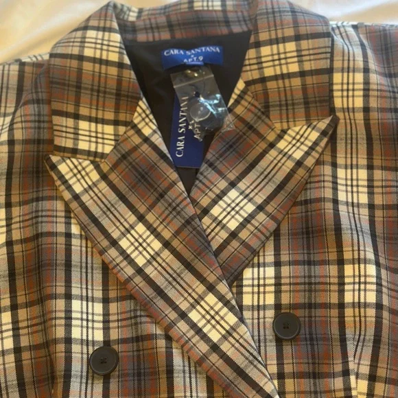 Cara Santana x Apt 9 Women’s menswear Blazer - Picture 5 of 12